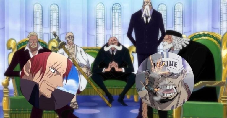 One Piece Chapter 1094: Are the Five Elders Stronger Than the Admirals and Yonko?