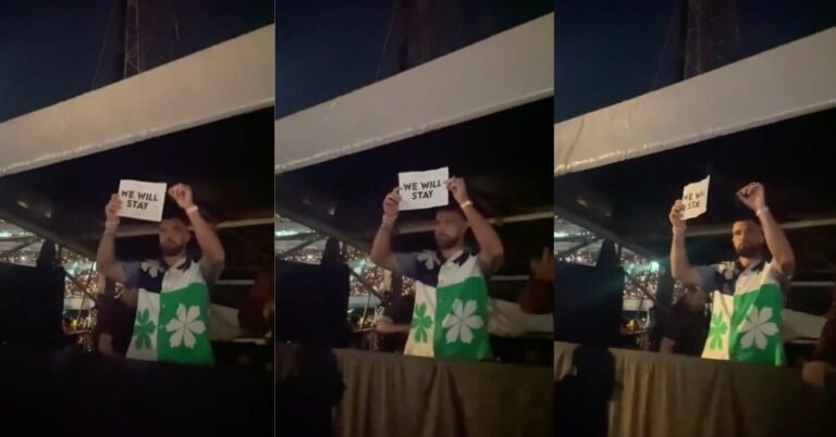 Travis Kelce's We Will Stay Taylor Signs Meaning Explained