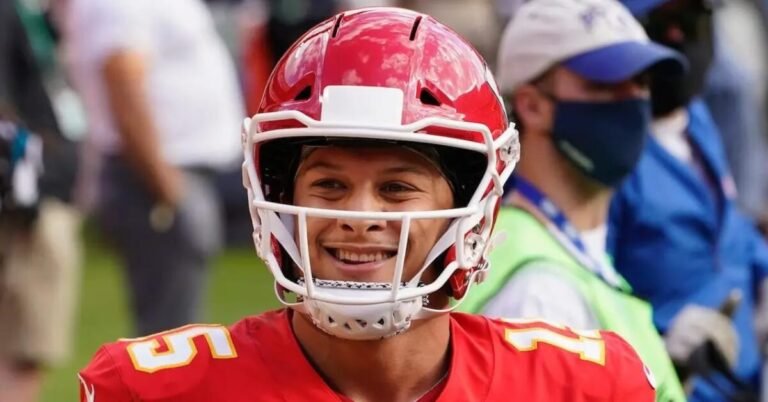 Why Does Patrick Mahomes Helmet Sit So High?