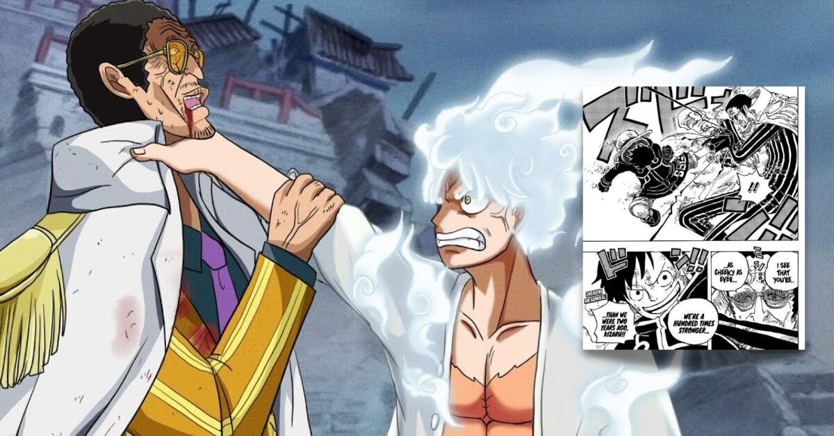 One Piece Chapter 1106: Luffy Vs. Kizaru Fight Again