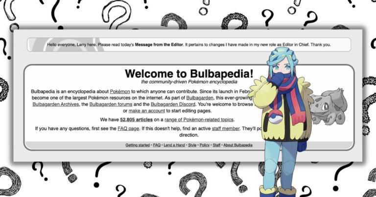 Pokémon: Why Is Bulbapedia Black and White?