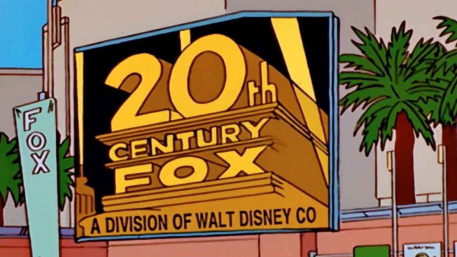 The Simpsons predicts Disney acquiring Fox Studios