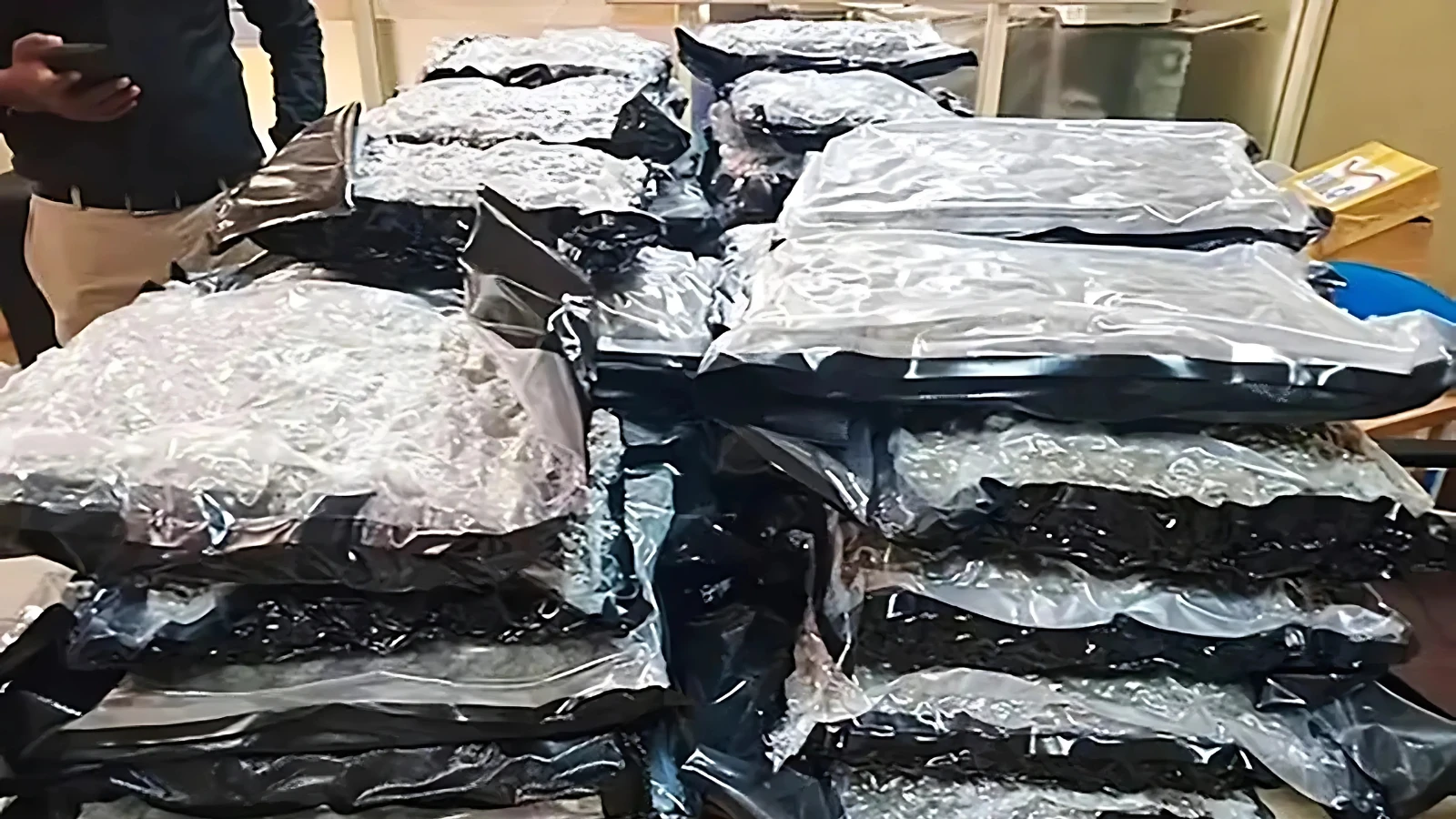Ex-Flight Attendant Busted Smuggling 100 lbs Of Brand New Drug Made From Human Bones 1 Charlotte May Lee was arrested earlier this month at Bandaranaike Airport in Colombo after customs officers allegedly found over 100 pounds of a synthetic drug called kush in her luggage.