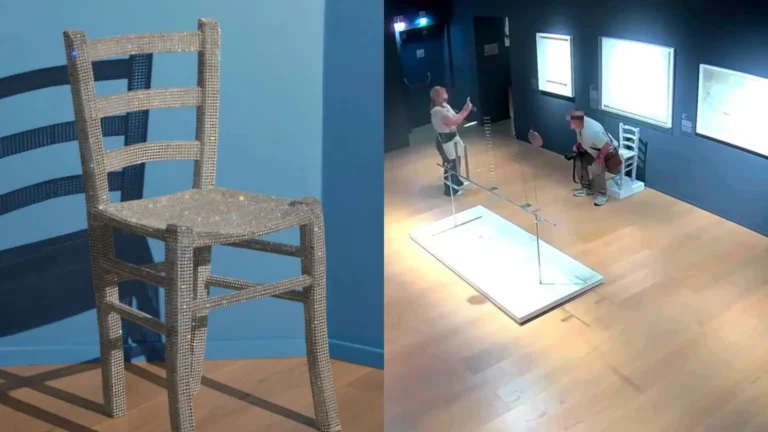 How the Hell Did the $50k Italian Van Gogh Chair with Swarovski Crystals Break?