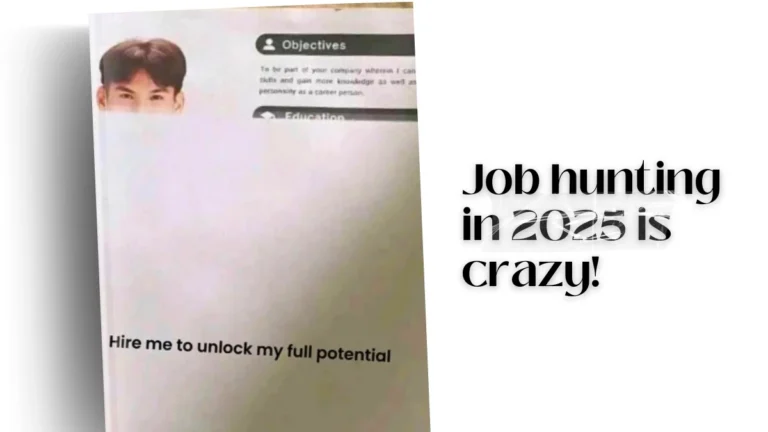 Man Prints Resume Saying 'Hire Me to Unlock Full Potential' But Did It Work?