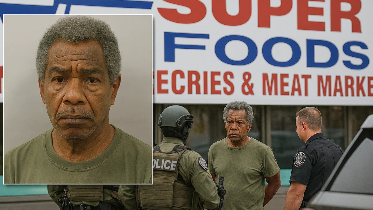 In Guadeloupe, a 60-year-old former firefighter with zero criminal record, calmly walked into a supermarket, pointed a rifle at the cashier, and demanded the money.